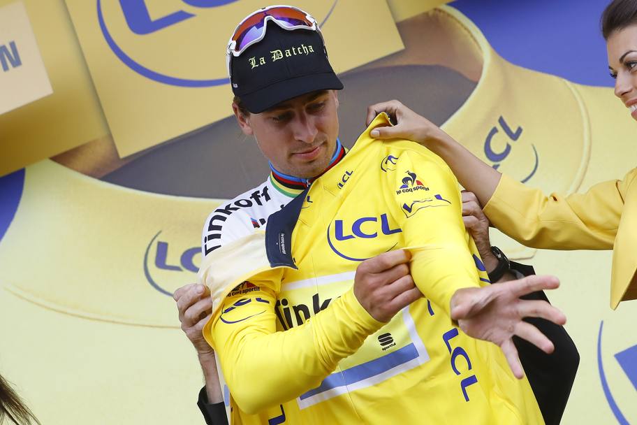 Peter Sagan vince la seconda tappa del Tour de France, Saint Lo-Cherbourg. E prende la testa della classifica generale. Bettini